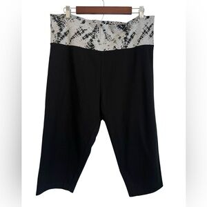 Victoria Secret Black With Gray Yoga Size XL